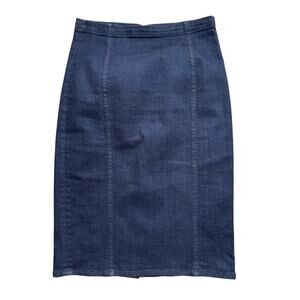 Ralph Lauren Polo Denim Skirt Size 4 Blue Western Preppy Heritage